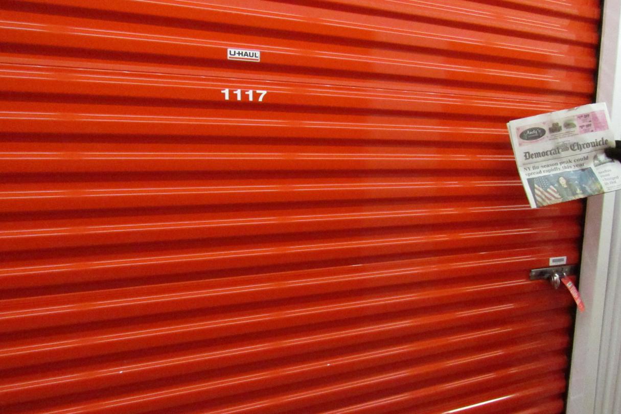 Storage Auction in Rochester, NY at UHaul of West Irondequoit ends on